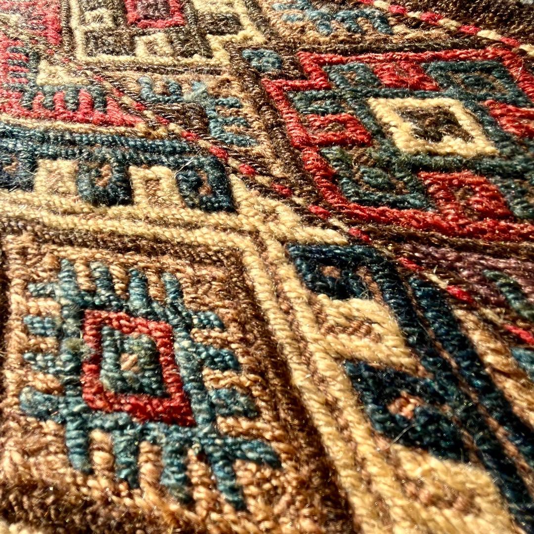 アンティークキリム/ジジム シャーサヴァン族？の袋表 手織りトライバルラグ