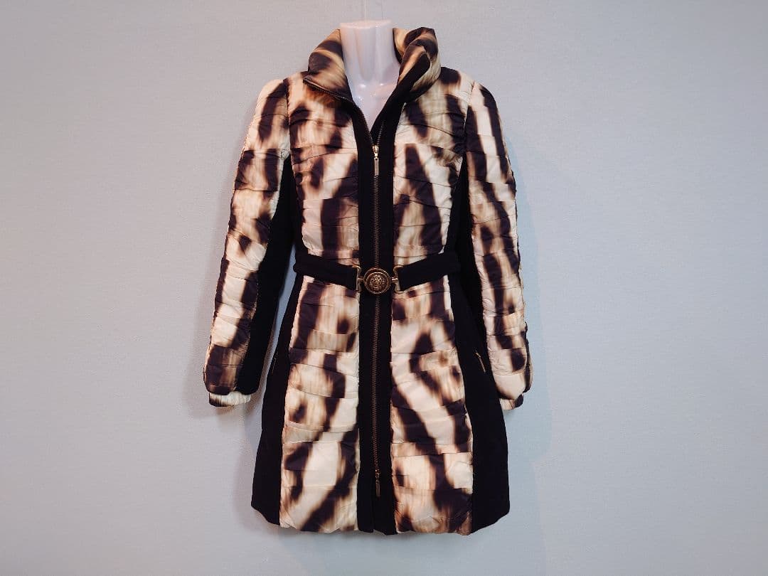 【ロベルト・カヴァリ】ウールダウンコート　レディース