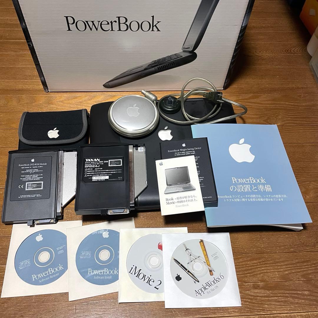 Apple Mac PowerBook G3 400MH pismo フルセット