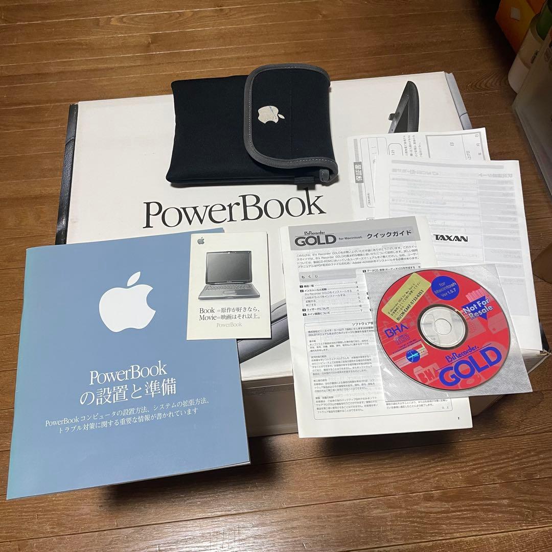Apple Mac PowerBook G3 400MH pismo フルセット