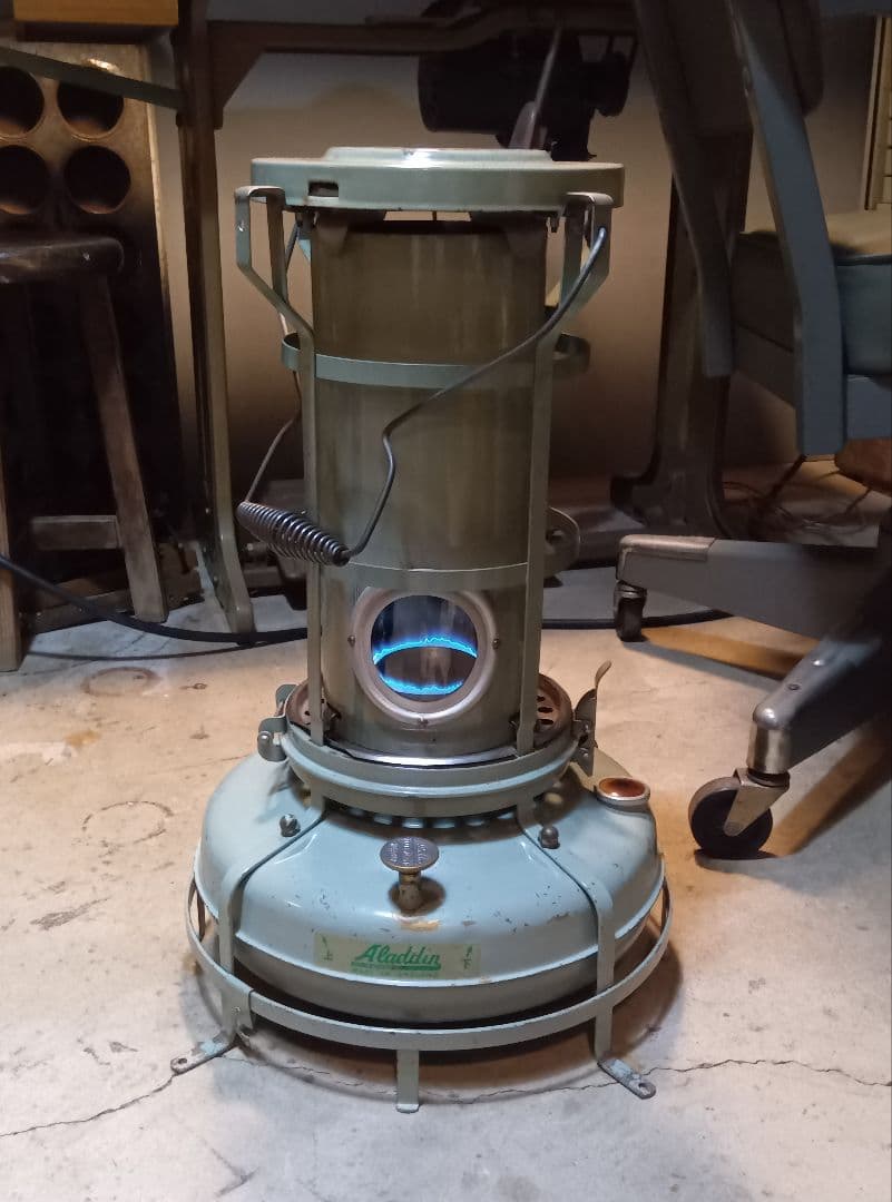 60s ビンテージ 実働 アラジンストーブ 15スタンダード 英国製