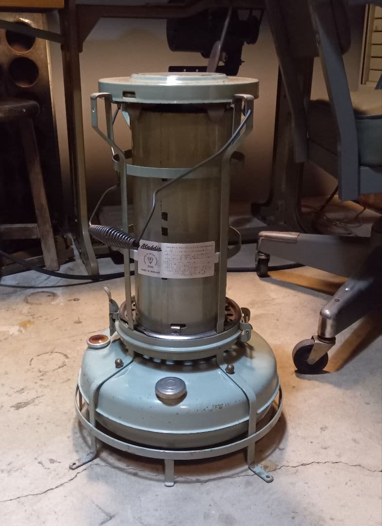 60s ビンテージ 実働 アラジンストーブ 15スタンダード 英国製