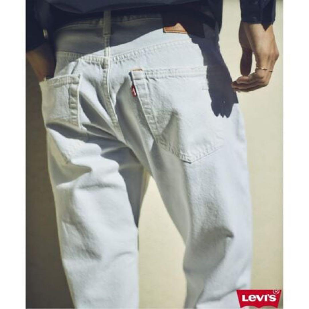 【LEVI’S(R)/リーバイス(R)】別注 501(R) WHITE L28
