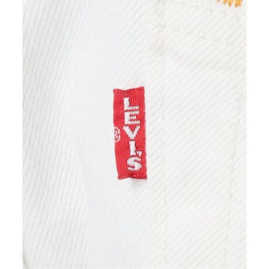 【LEVI’S(R)/リーバイス(R)】別注 501(R) WHITE L28