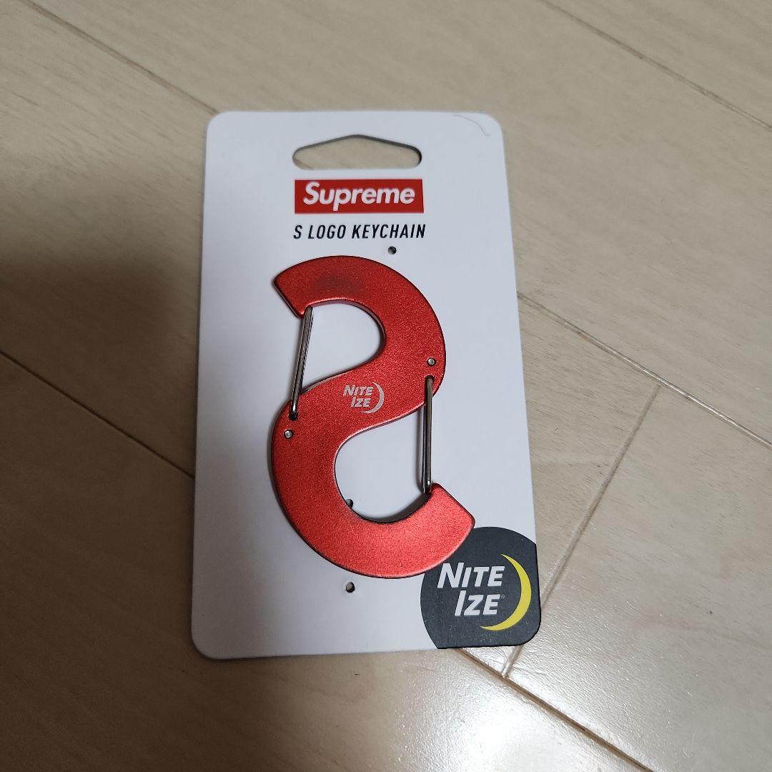 小物 Supreme S Logo Keychain Nite ize 21FW