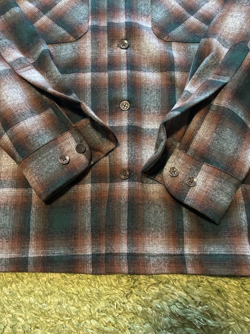 PENDLETON ペンドルトン ボードシャツ オンブレチェック　試着のみ
