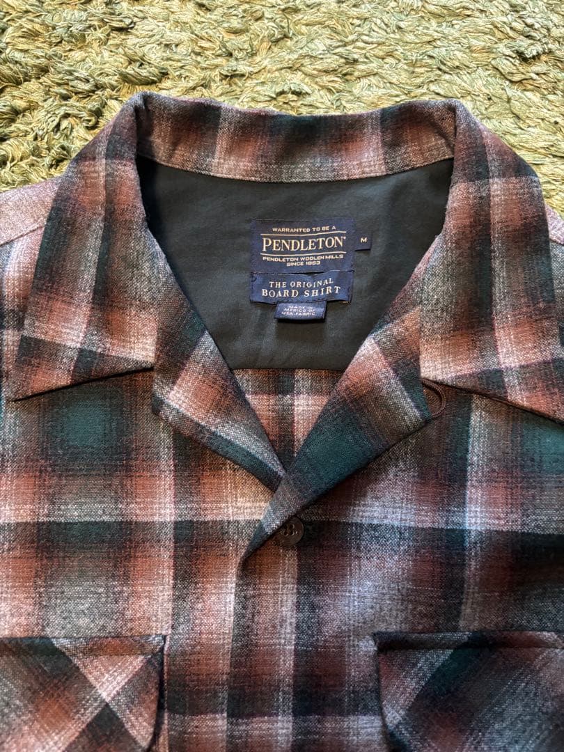 PENDLETON ペンドルトン ボードシャツ オンブレチェック　試着のみ