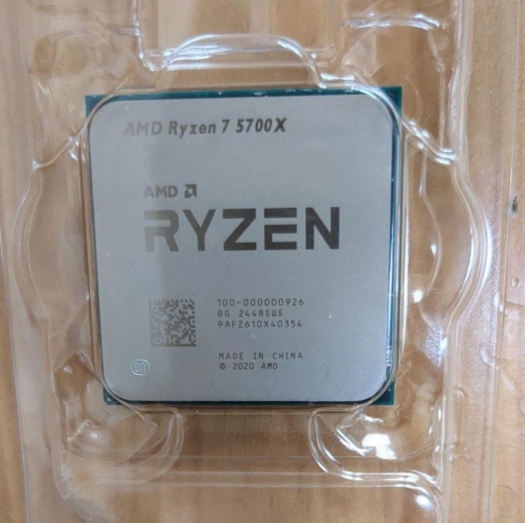 AMD Ryzen 7 5700X CPU ピン折れなし　美品