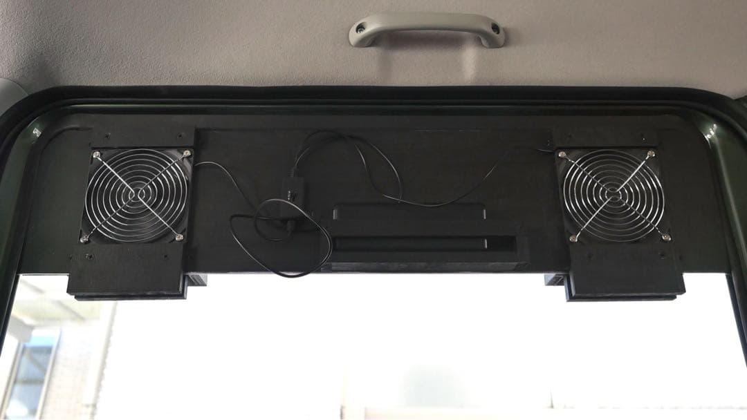 スズキ/エブリイ等/換気扇/2連/排気ファン /DA17/車中泊/エブリィ/m