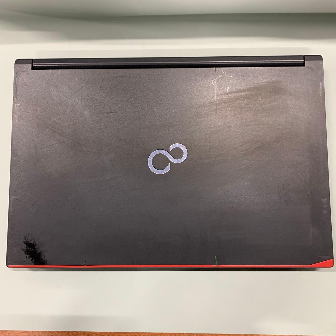 富士通ノートパソコン美品DVD 爆速SSD Windows11