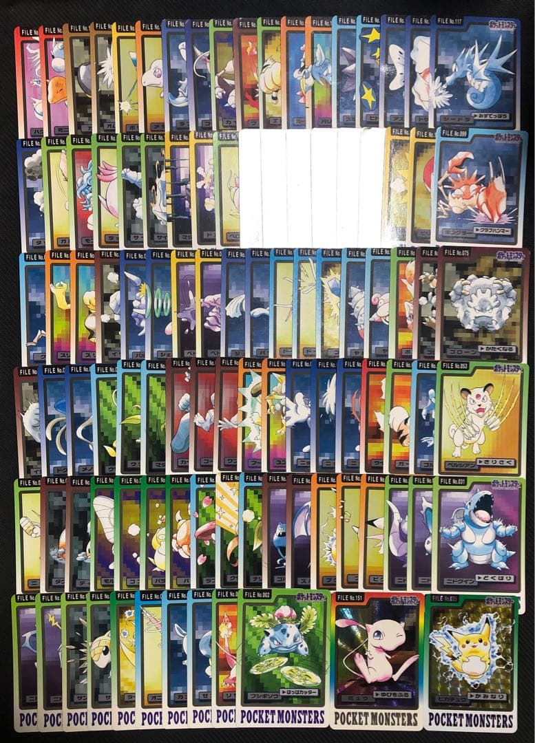 希少 ポケモン カードダス ノーマル セミコンプ 92枚