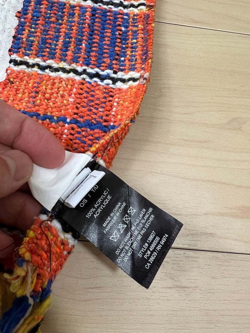 【希少】STUSSY 大判メキシカンラグ マット ブランケット