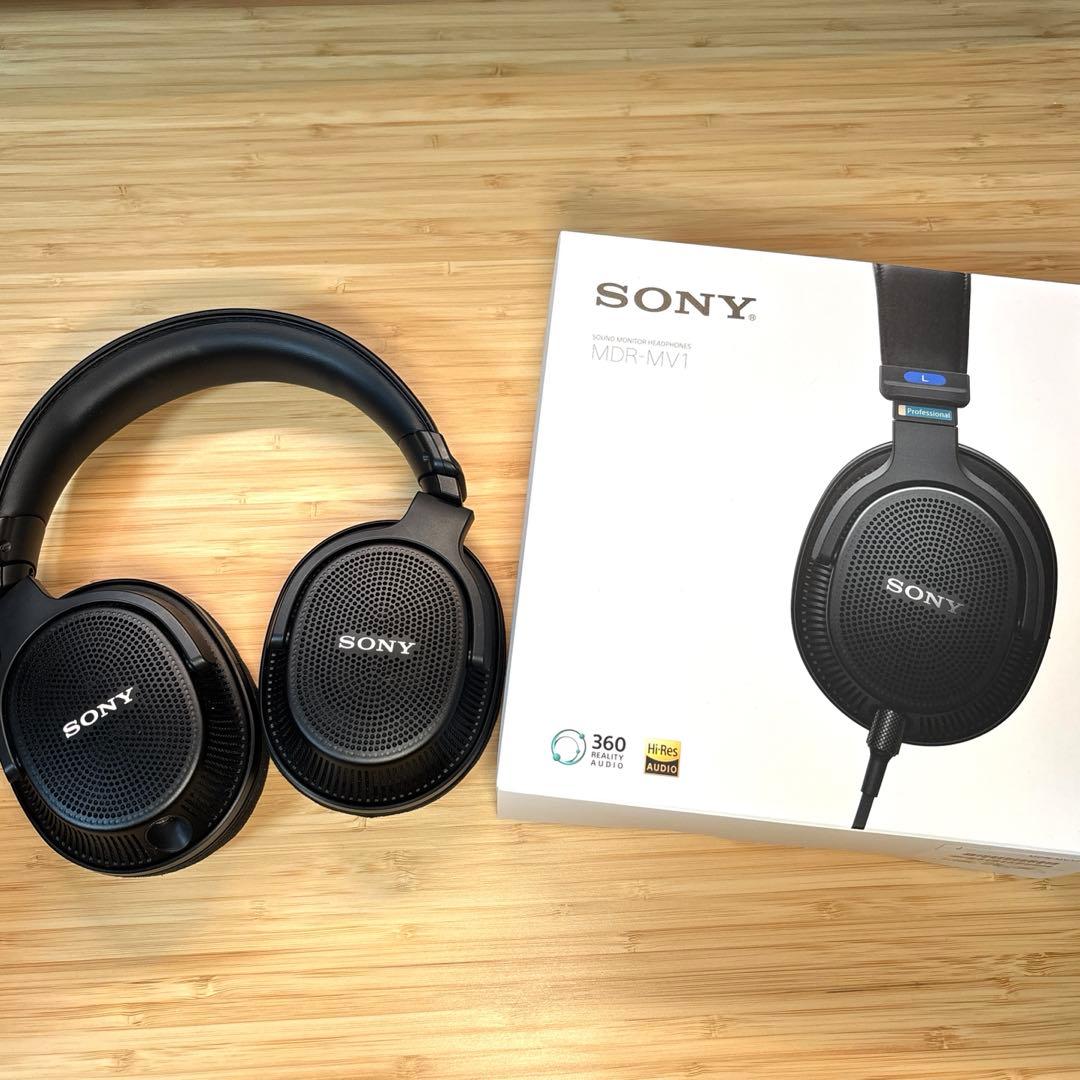 【ソニー】開放型モニターヘッドホン MDR-MV1