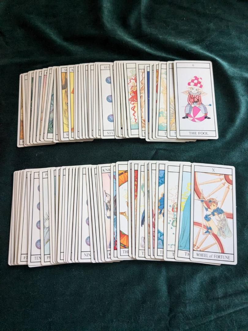 清水玲子 ミラクルタロット オリジナル タロットカード78枚セット