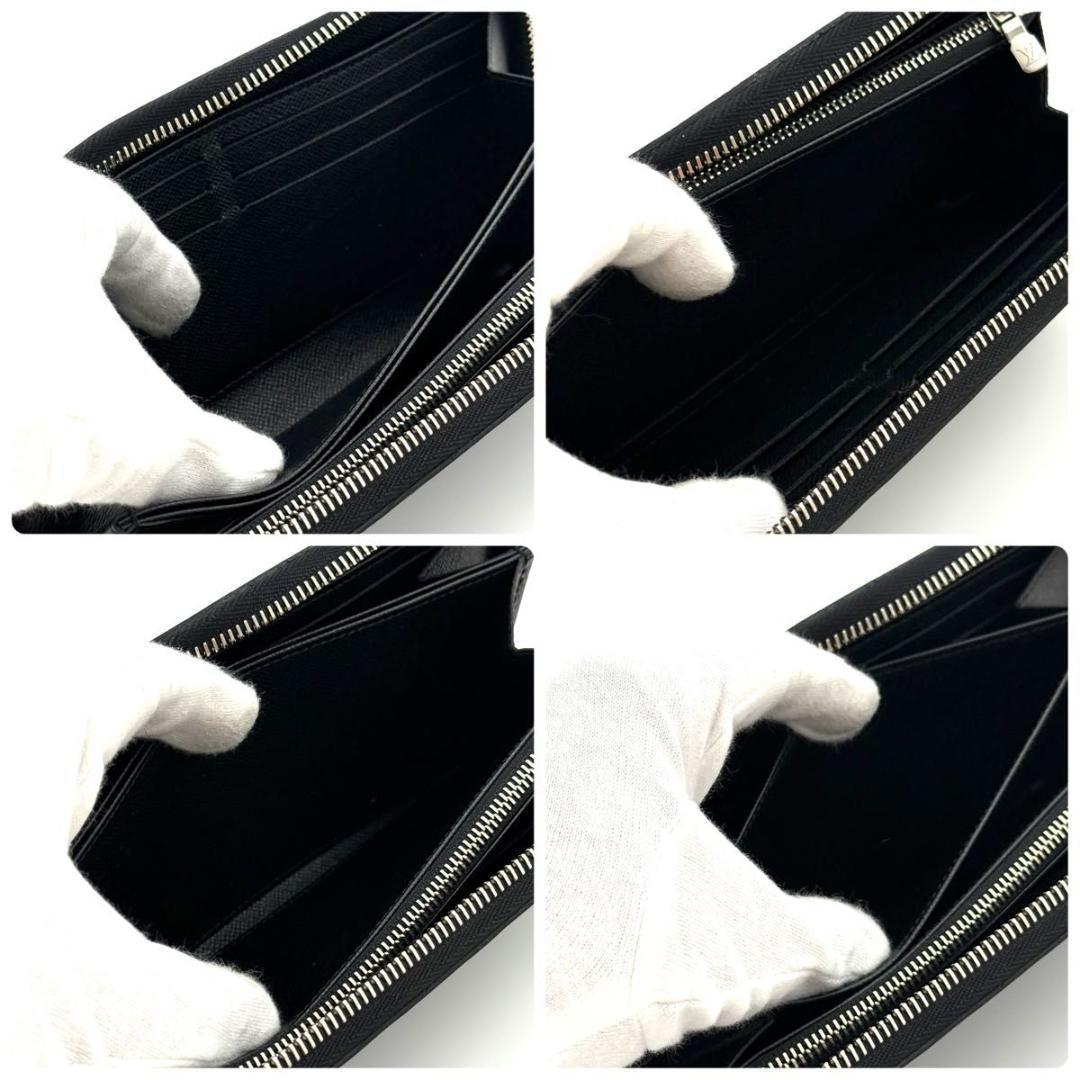 【現行 最高級美品】ルイヴィトン エピ ノワール ジッピーウォレット 長財布