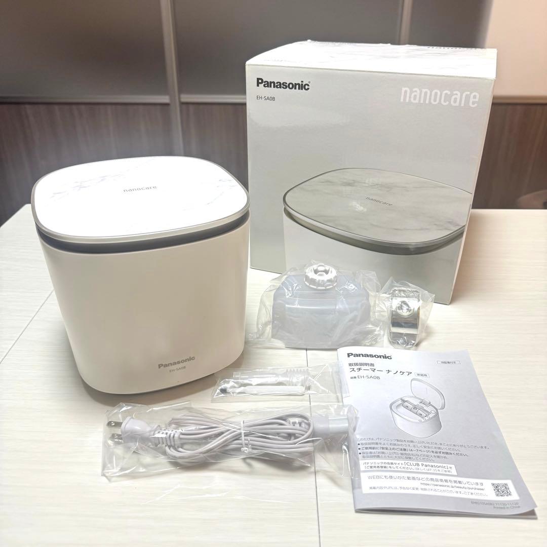箱あり※Panasonic EH-SA0B スチーマーナノケア