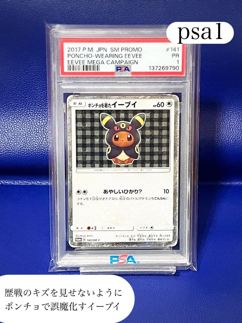 【歴戦個体】ポンチョを着たイーブイ（ブラッキー） PROMO SM-Pプロモ