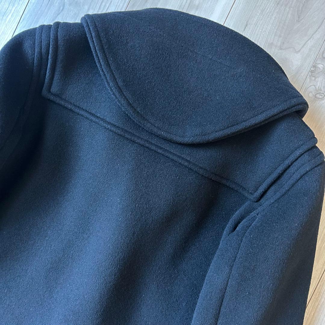 極美品＊グローバーオール Gloverall ダッフルコート L 黒 ロング丈