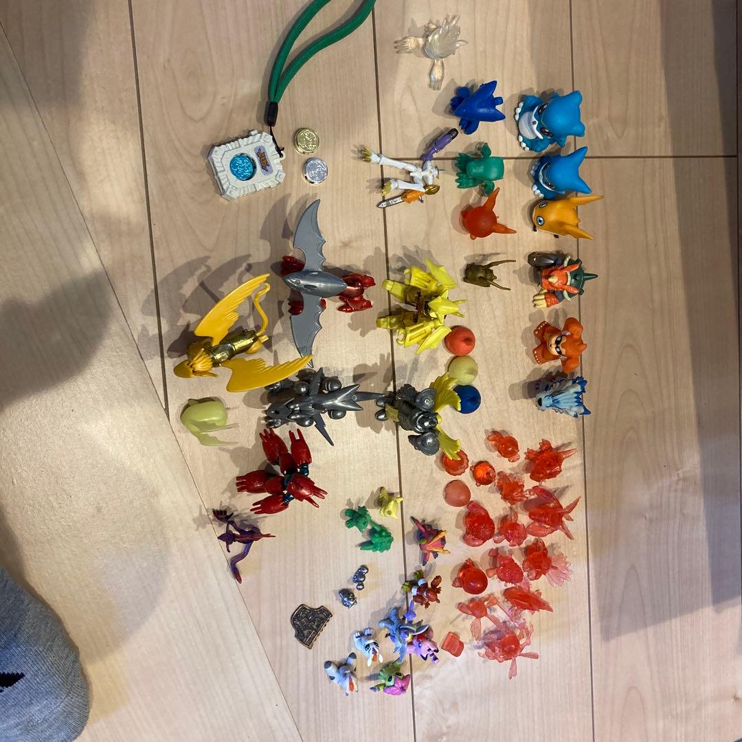 デジモン フィギュアセット ストラップ付き