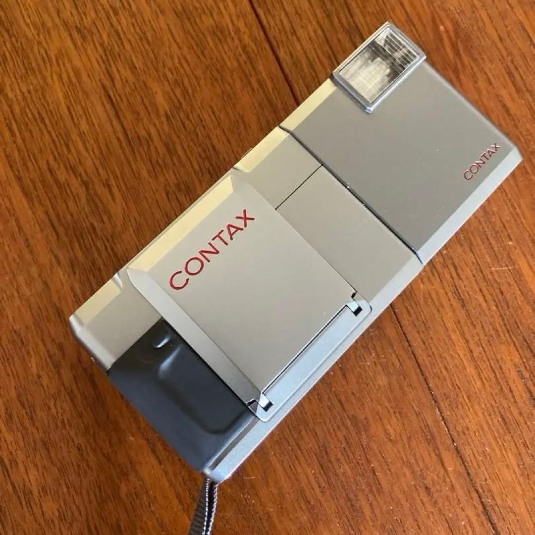 【美品】CONTAX T コンパクトフィルムカメラ シルバー