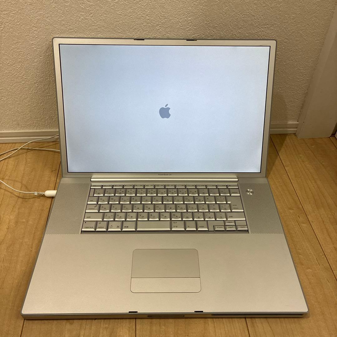 17インチ　貴重　PowerBook G4 1GHz 512MB