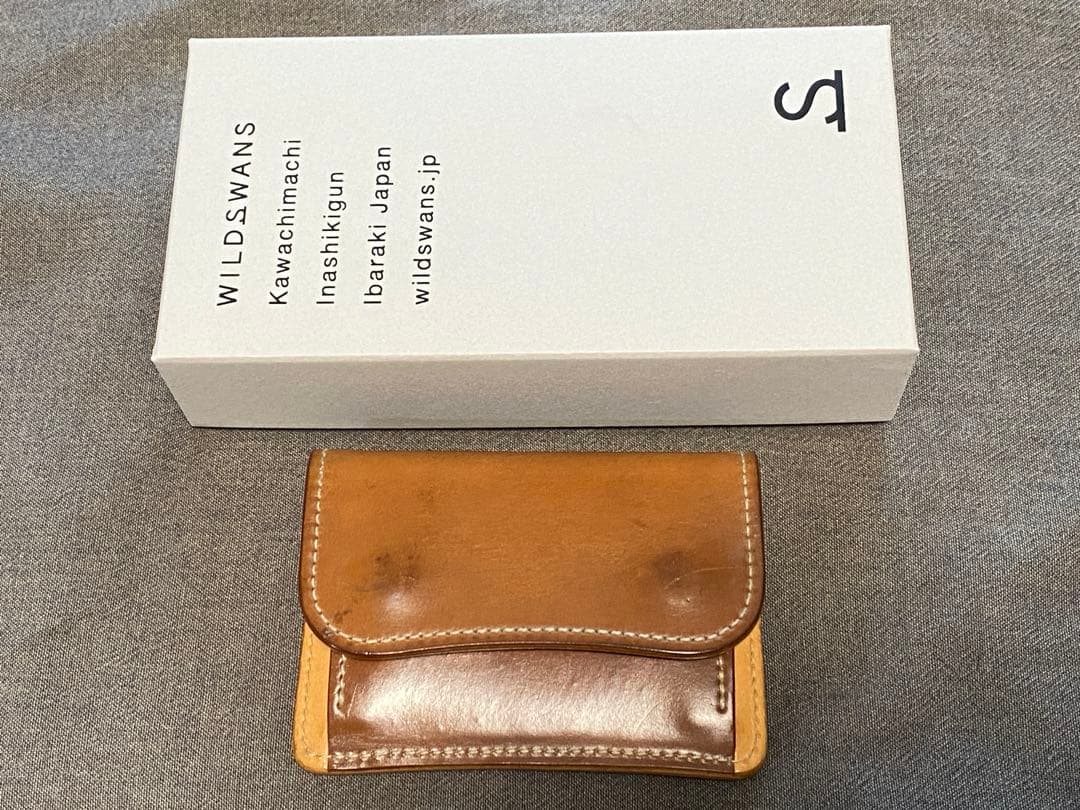 ワイルドスワンズ　タング　ナチュラル　シェルコードバン