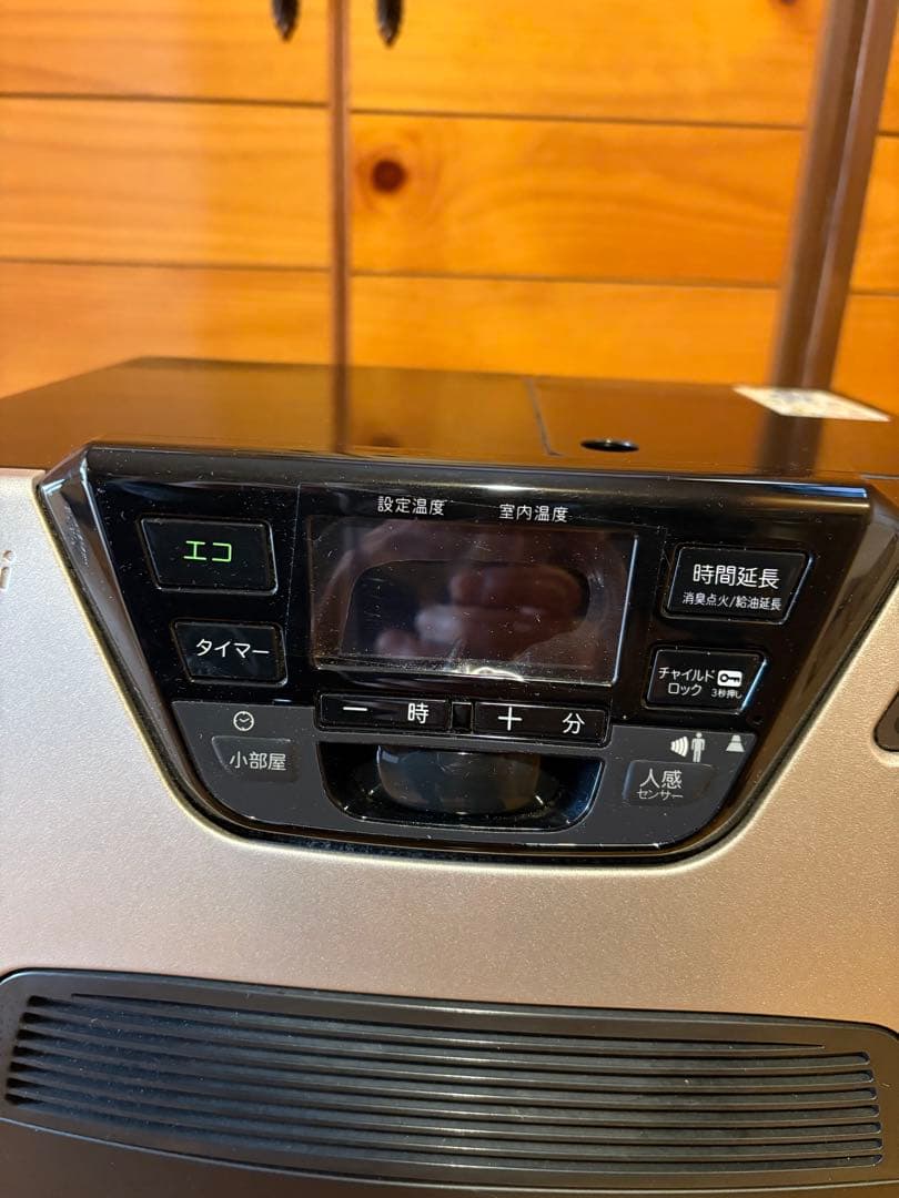 TOYOTOMI 石油ファンヒーター　電気ヒーター　シルバー/ブラック