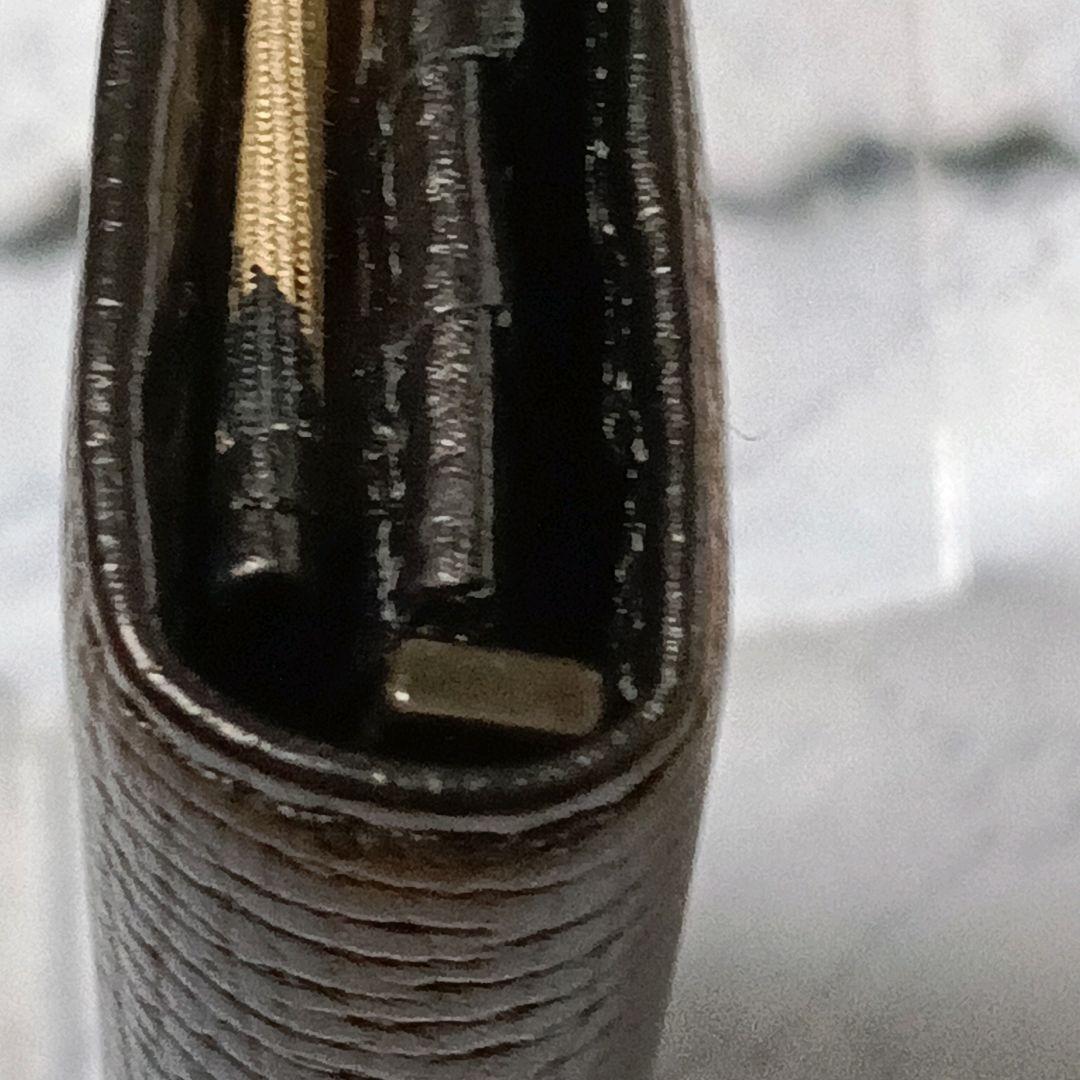 Burberry バーバリー　黒 レザー 長財布　メンズ　極美品です！