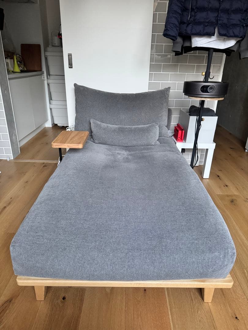 【送料込】Fumi 幸せになるソファ　ロング + サイドテーブル　セット