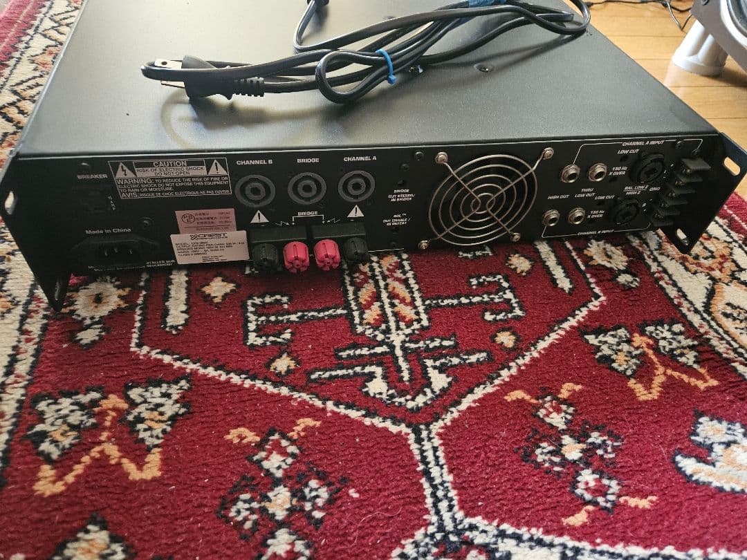 Crest CPX2600 パワーアンプ