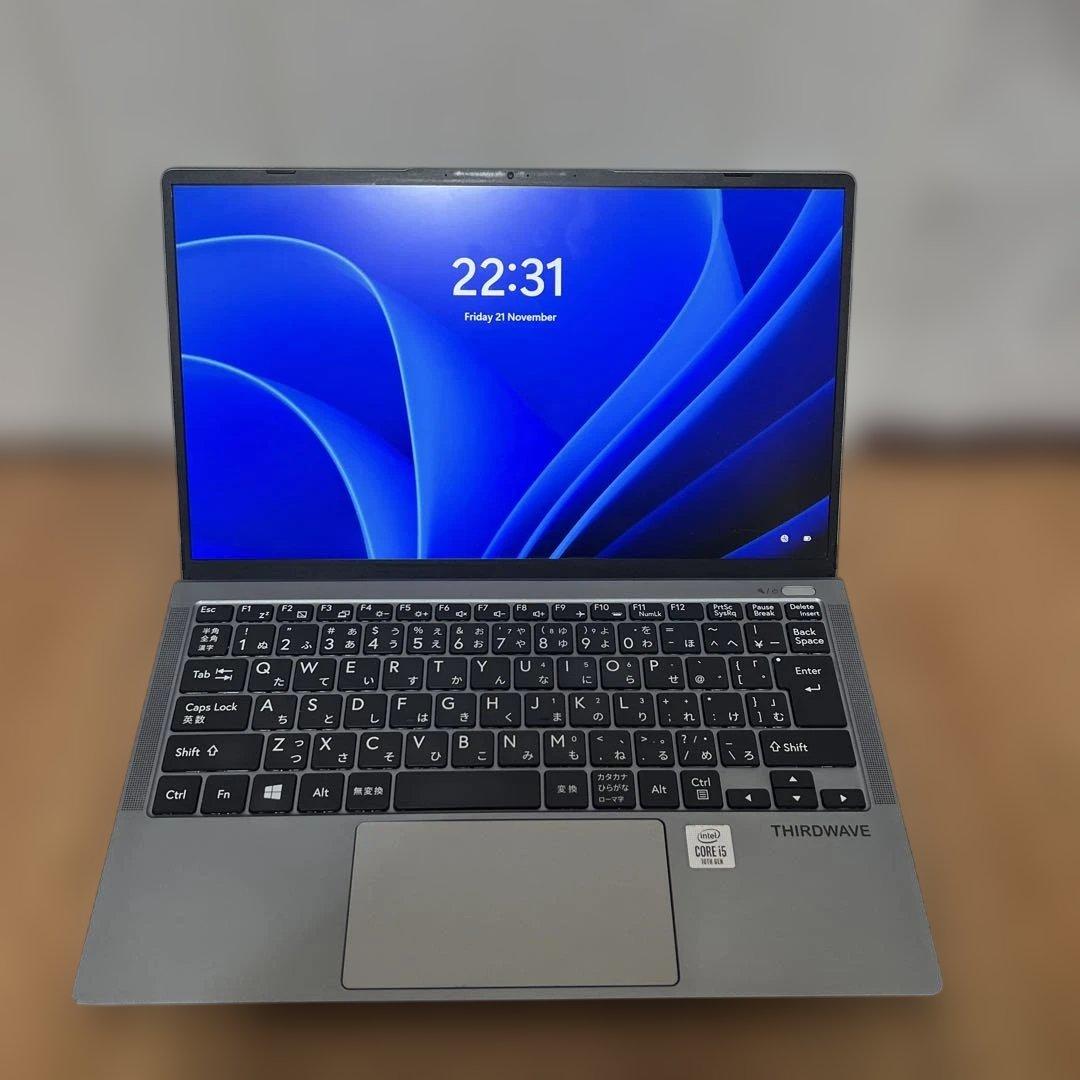 THIRDWAVE F-14IC 14インチCore i5 10th Gen中古