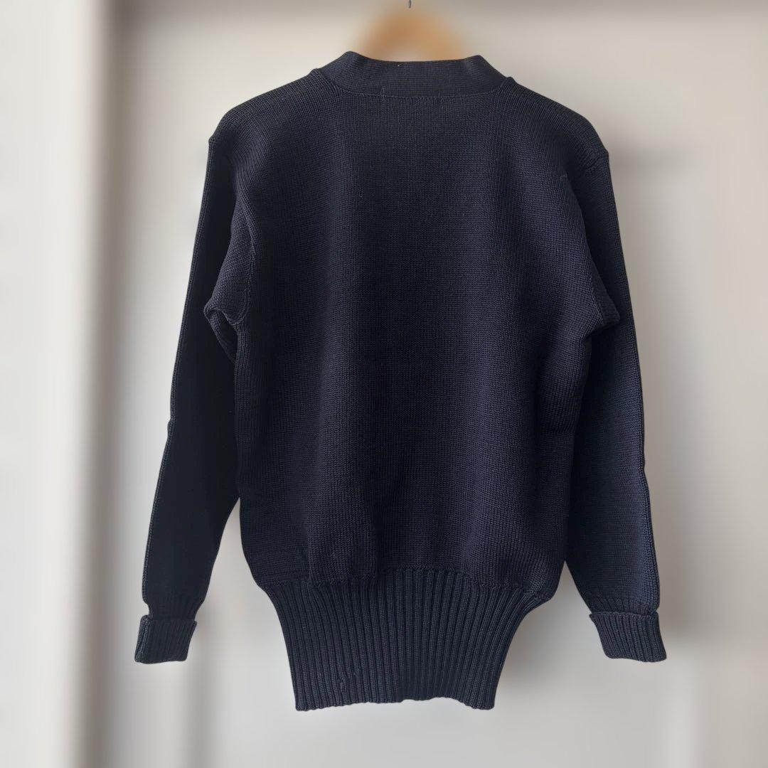 50.s ヴィンテージ　レタードセーター　ネイビー