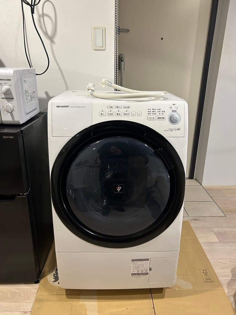 SHARP 7㎏ ドラム式洗濯機 ES-S7E-WR 20年製
