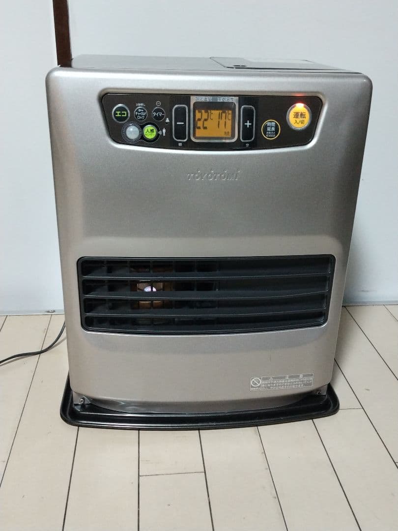 ★ トヨトミ 石油 ファン ヒーター LC-S32F シルバー 茶色 清掃済み