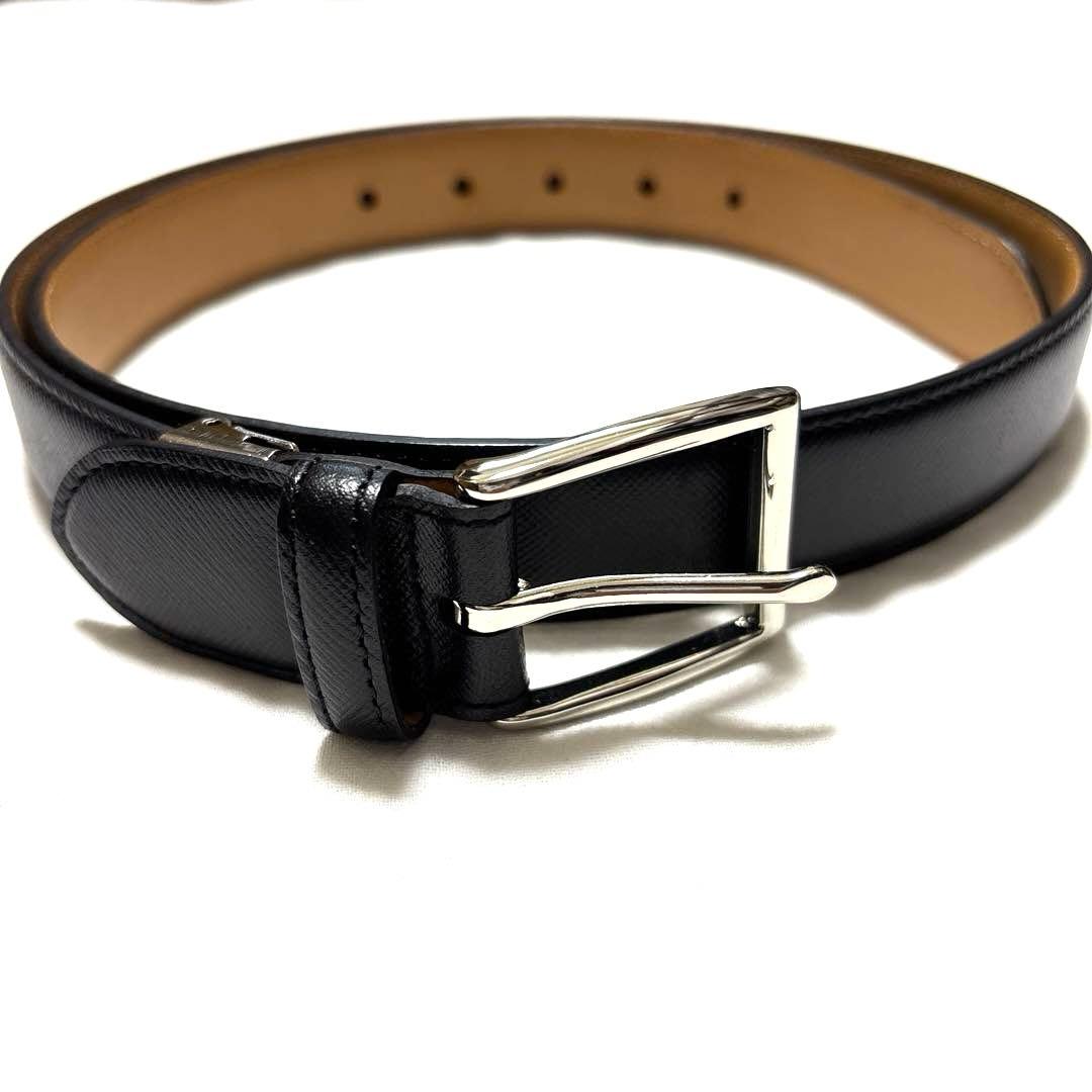 ラルフローレン　レザーベルト　ブラック　本革　牛革　美品