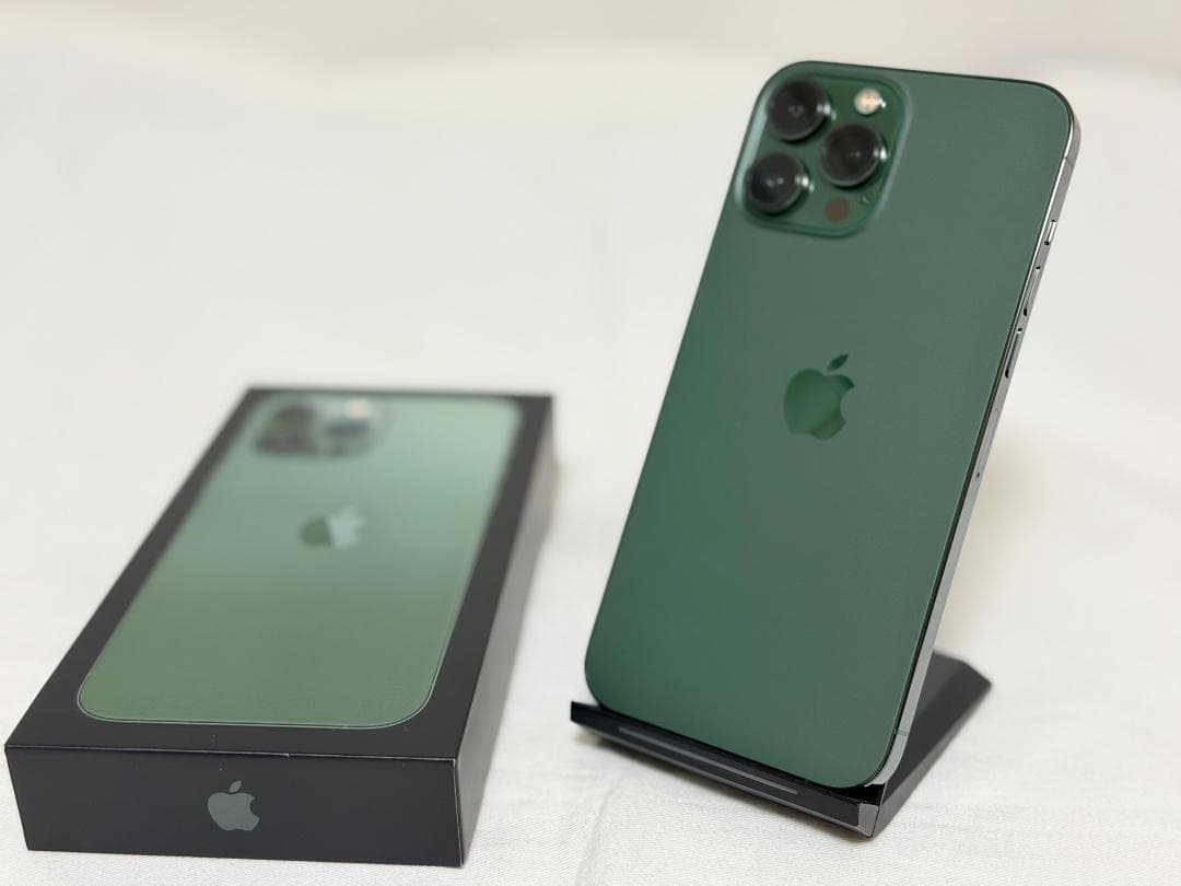 iPhone13 Pro Max 256GB グリーン　バッテリー85％