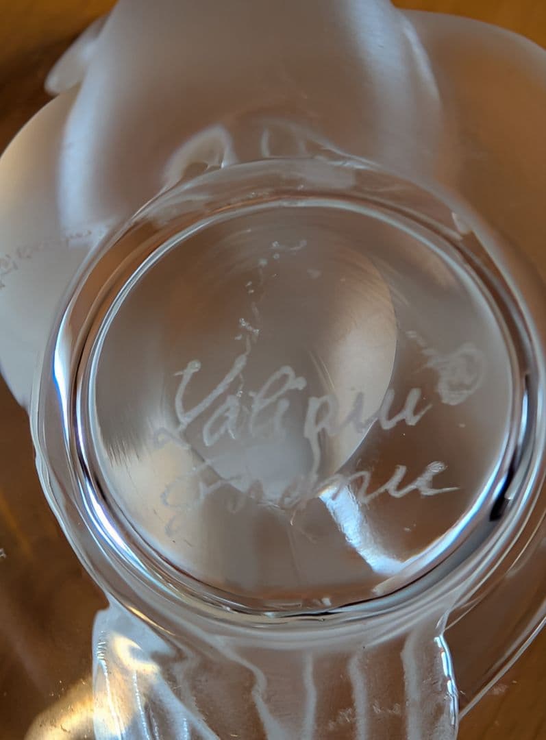 ラリックLalique　鳩のリングトレイ•アクセサリー小物入れ