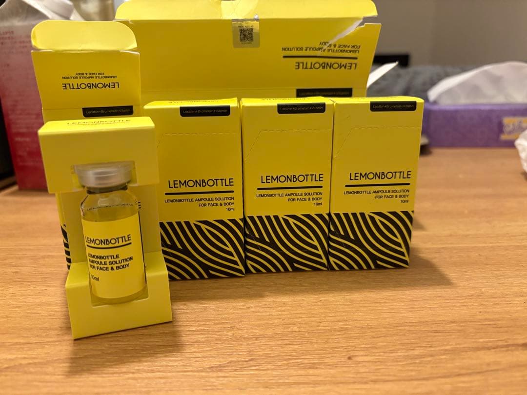 LEMONBOTTLE AMPOULE SOLUTION 10ML x 4本