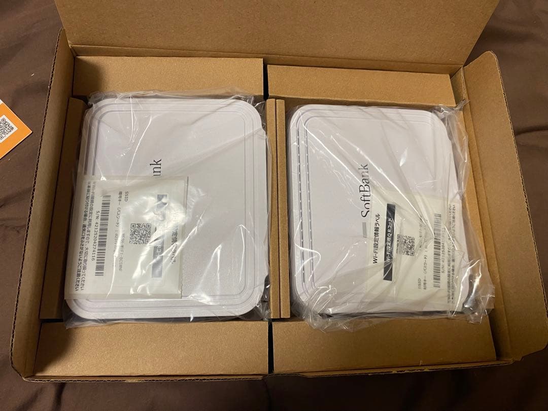 さ*ぼ様 SoftBank メッシュWi-Fi ルーター 2台セット