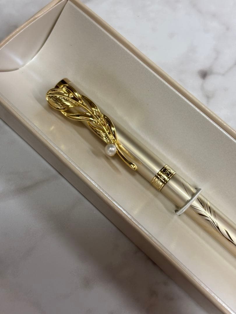 ミキモト ボールペン フェザーモチーフ クリスマスチャリティー 2014