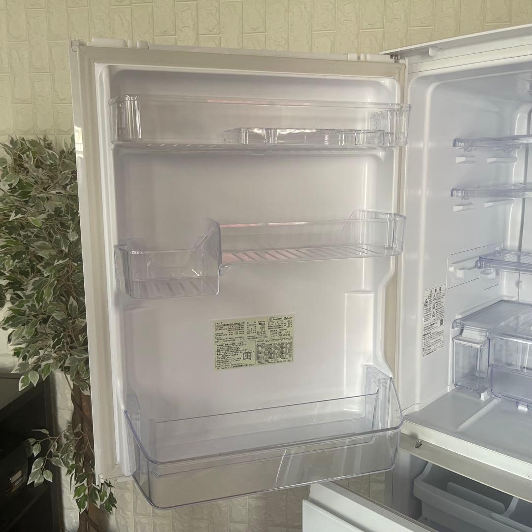 都内23区配送無料✨シャープ　冷蔵庫　SJ-GW35J 2023年　ガラストップ