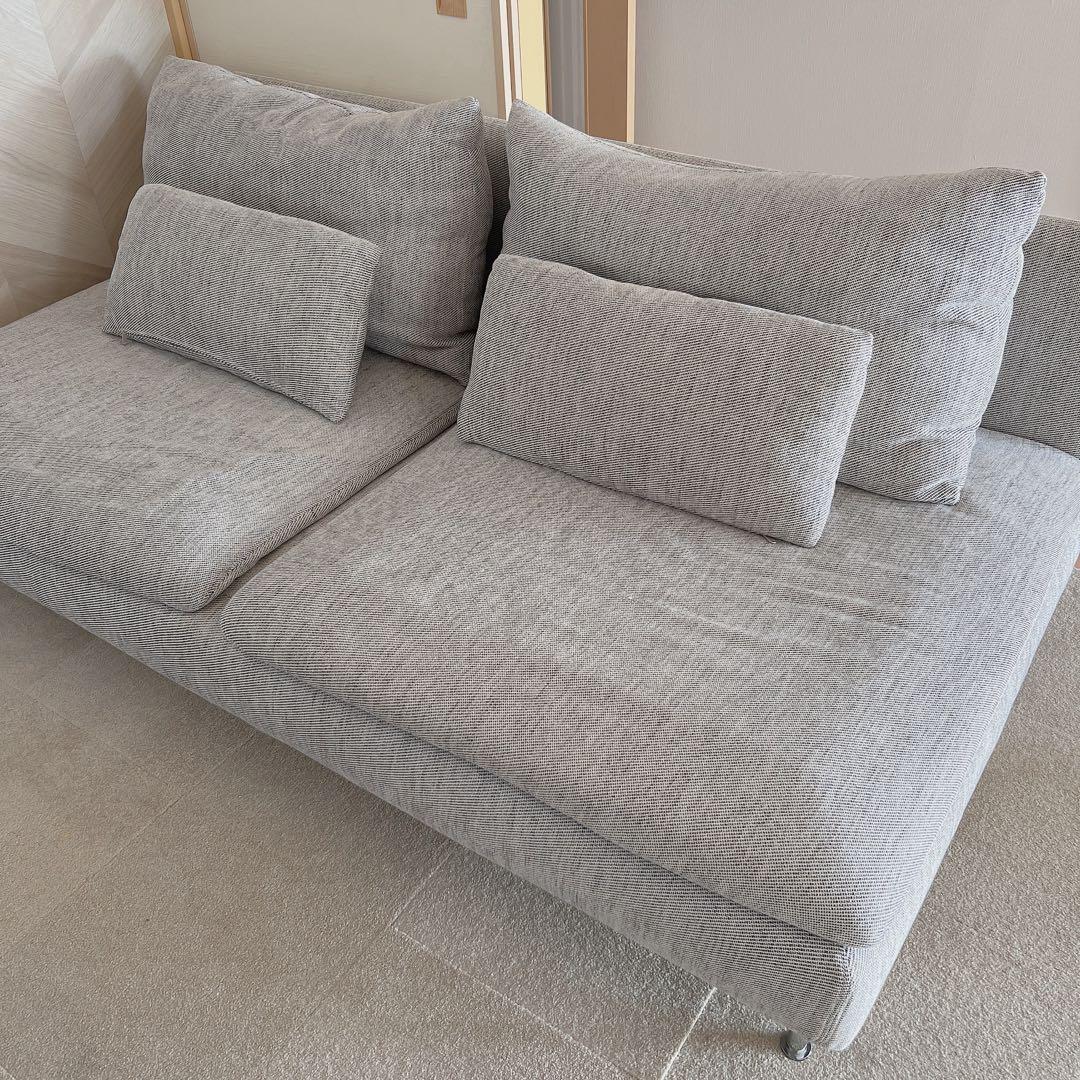 IKEA ソーデルハムン　3人掛け　ソファ ソファベッド