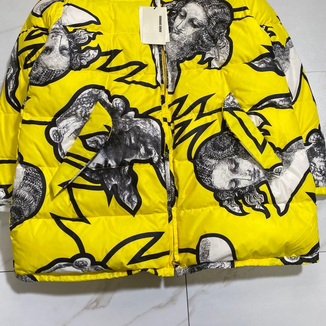 新品♡ジュンコシマダ 20-21AWパリコレモデル 肉厚ダウンジャケット 彫刻