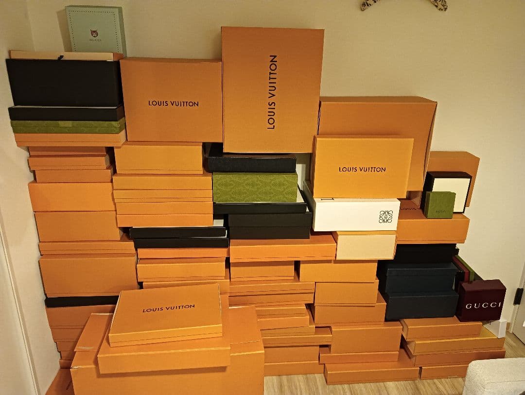 Louis Vuitton Gucci Dior 箱