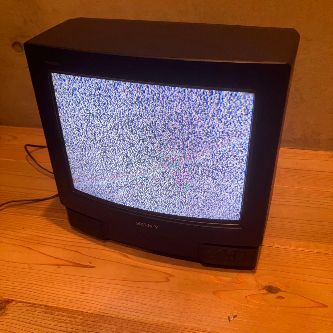 動作確認　稀少　SONY　トリニトロン　ブラウン管テレビ　KV-14GP1