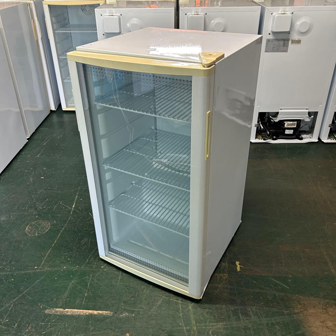 116.業務用 冷蔵ショーケース オフィスコンビニ XW-105 左右開き 小型