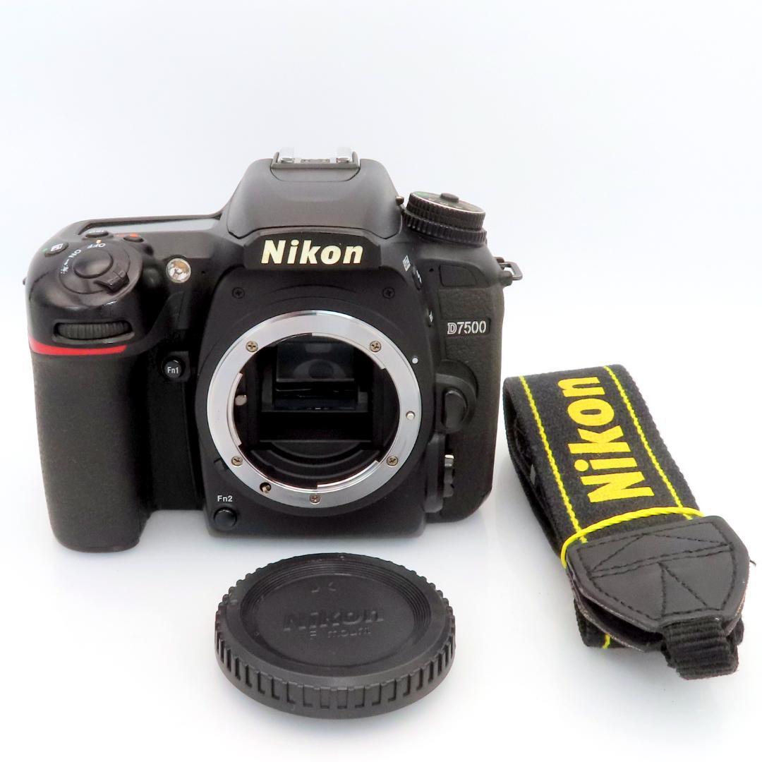 【動作OK】Nikon D7500 ボディ◆APS-C上位機◆ニコン