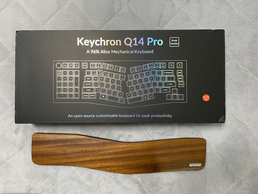 Keychron - Q14 Pro White +純正木製リストレスト