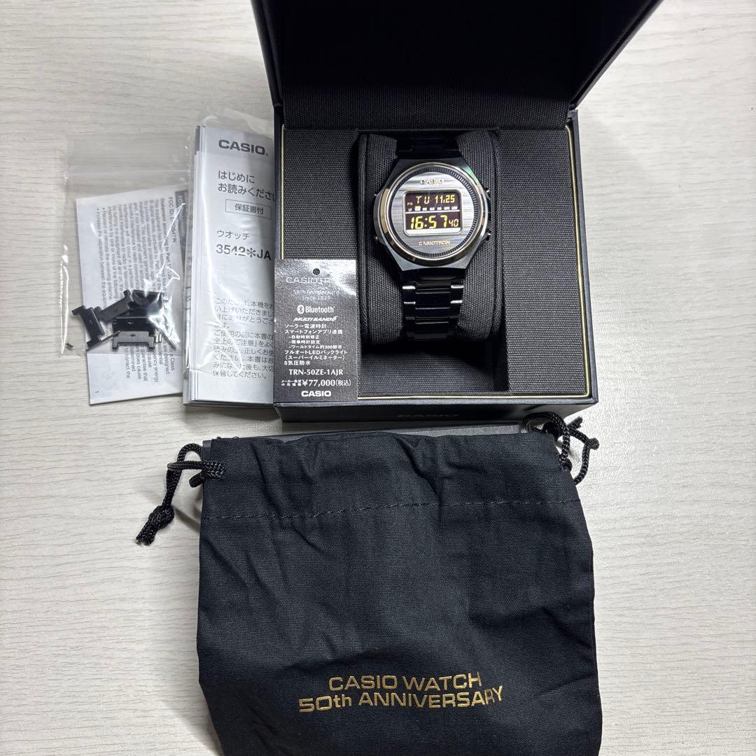 CASIO 50周年記念 CASIOTRON TRN-50ZE-1AJR