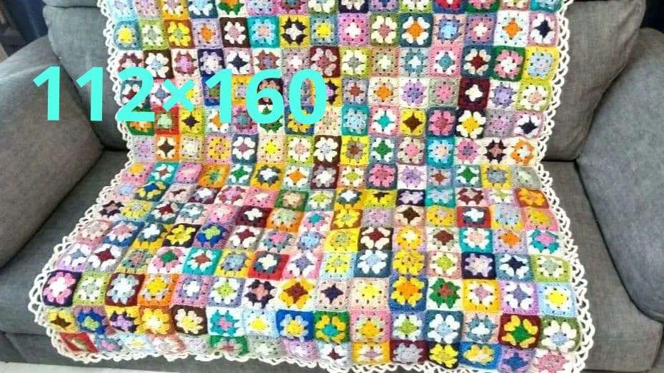 グラニースクエア　マルチカバー ハンドメイド